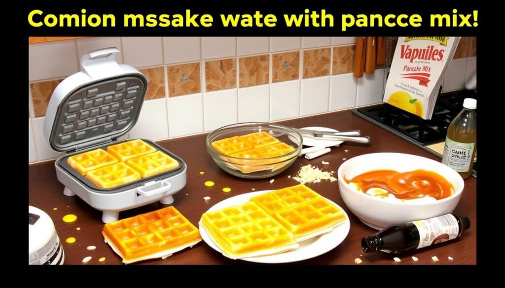 Common Mistakes in Making Waffles with Pancake Mix