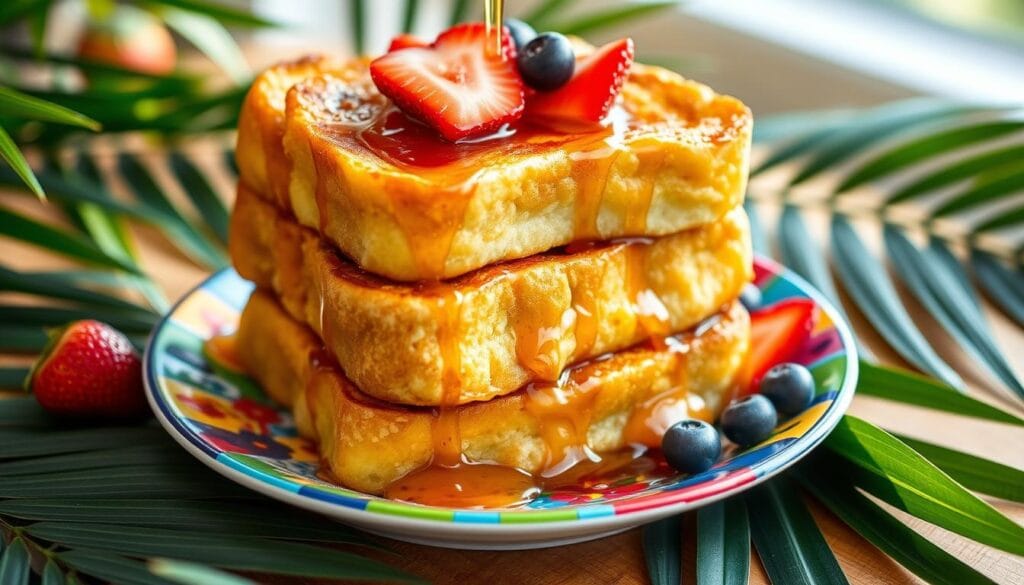 Hawaiian Dinner Roll French Toast