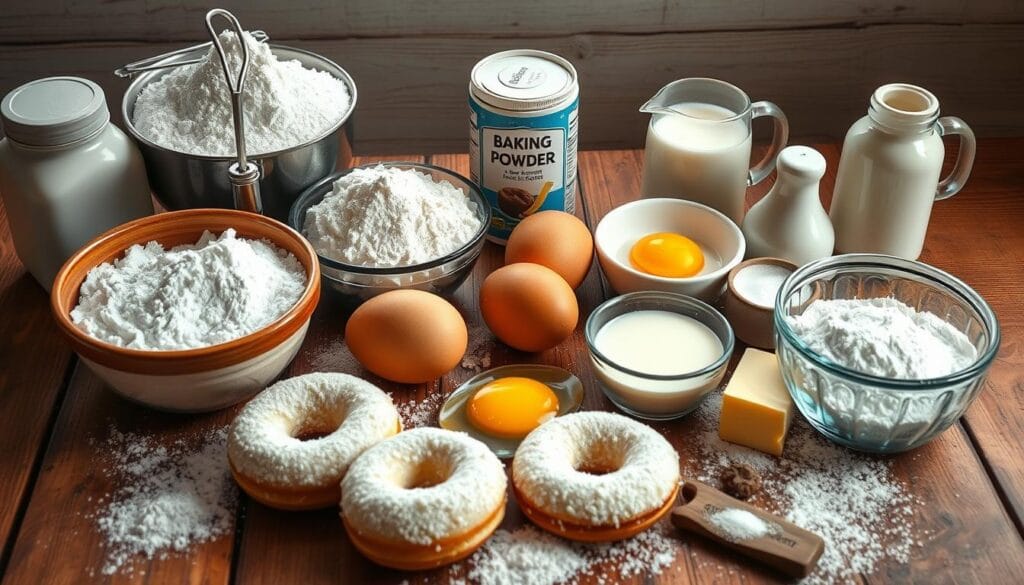 Powdered Donuts Ingredients