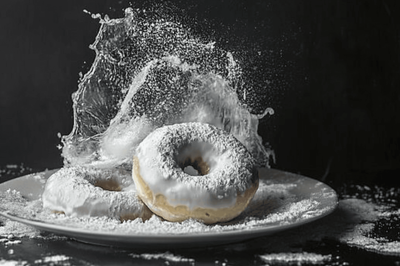 powder donuts