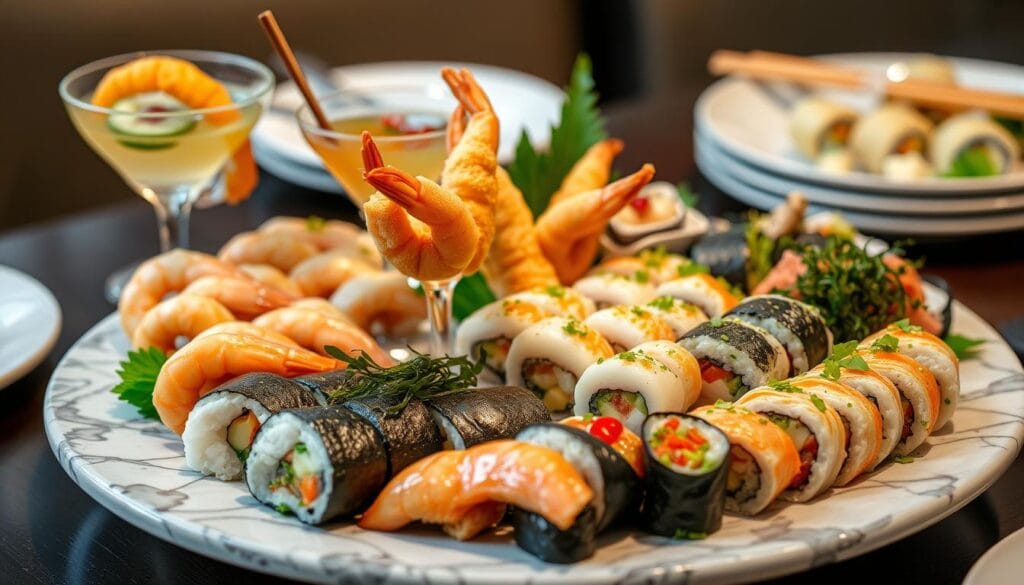 Seafood appetizers