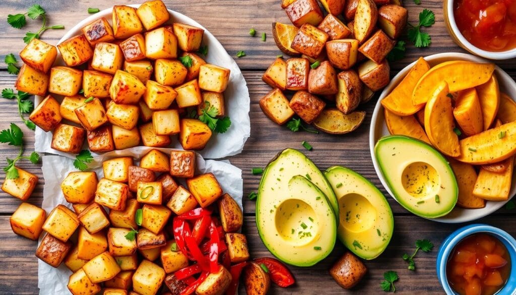 air fryer potato variations