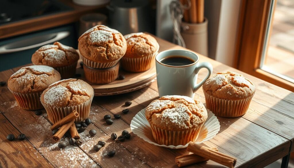 cinnamon coffee muffins