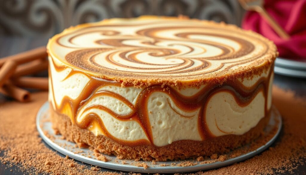 cinnamon swirl cheesecake