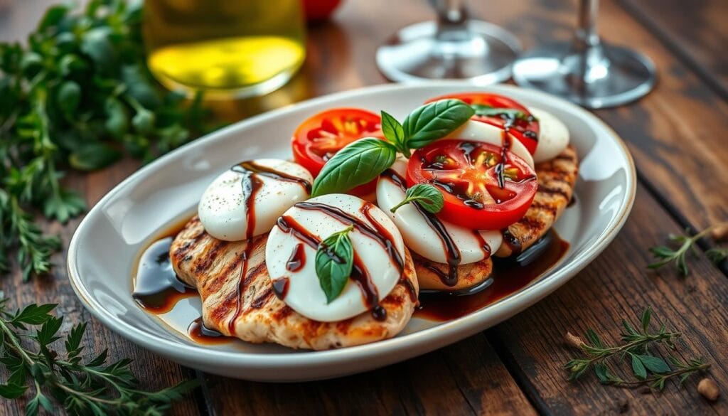 grilled chicken margherita