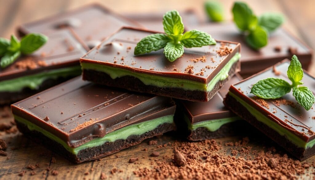 mint chocolate bars