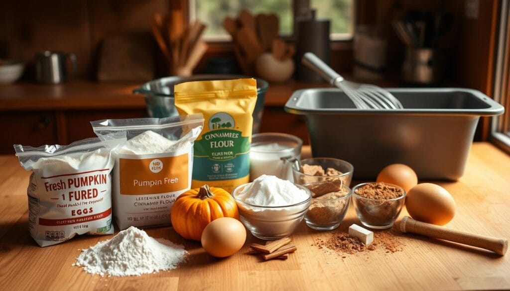 pumpkin loaf preparation