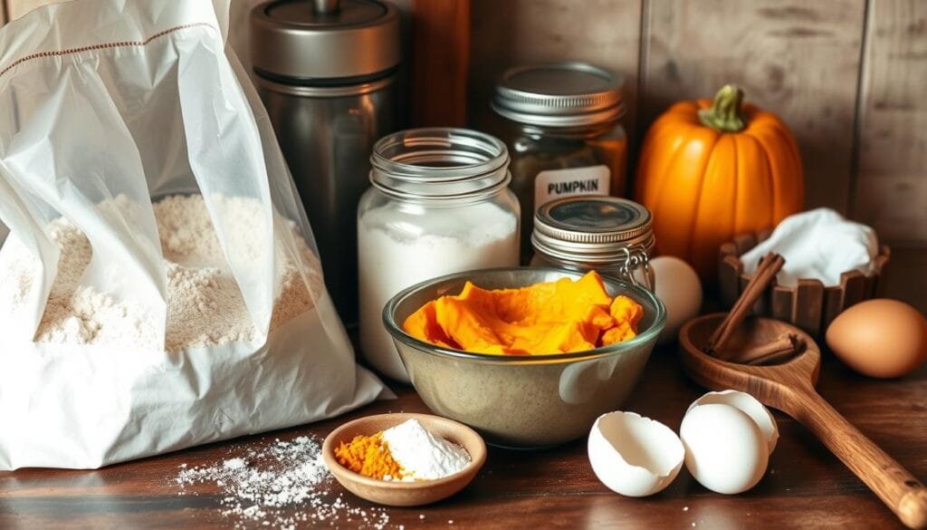 pumpkin sourdough ingredients