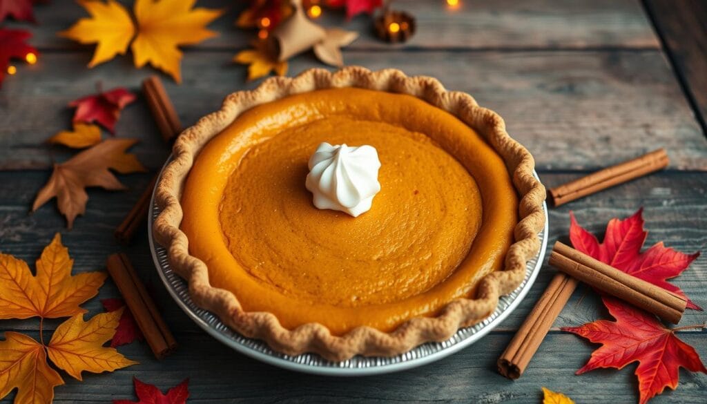 spiced pumpkin pie