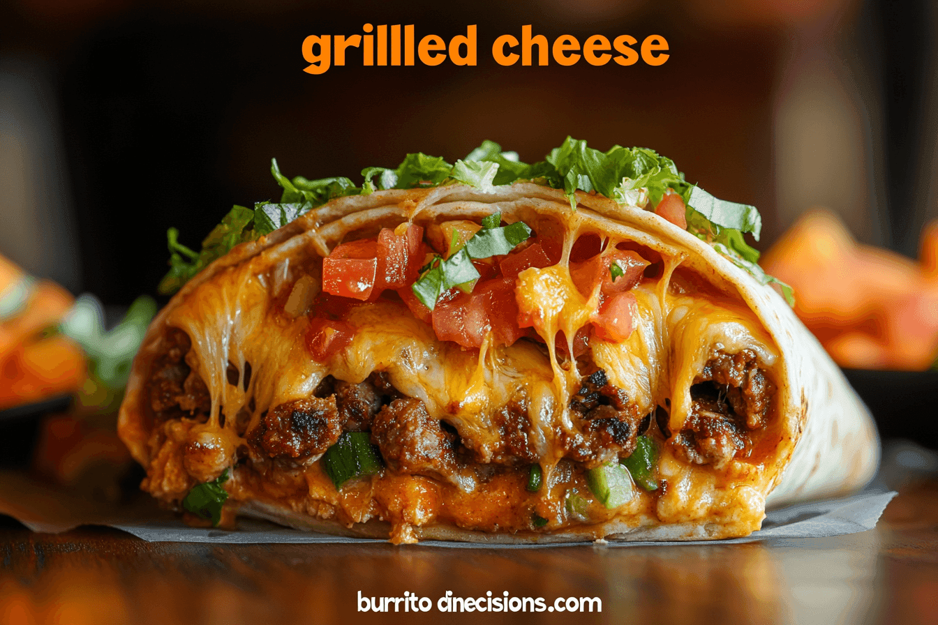 Grilled Cheese Burrito