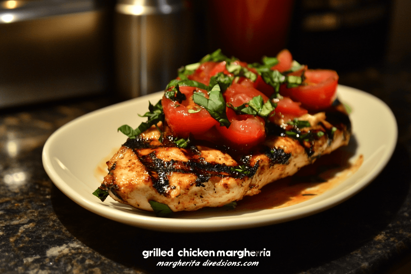 Grilled Chicken Margherita