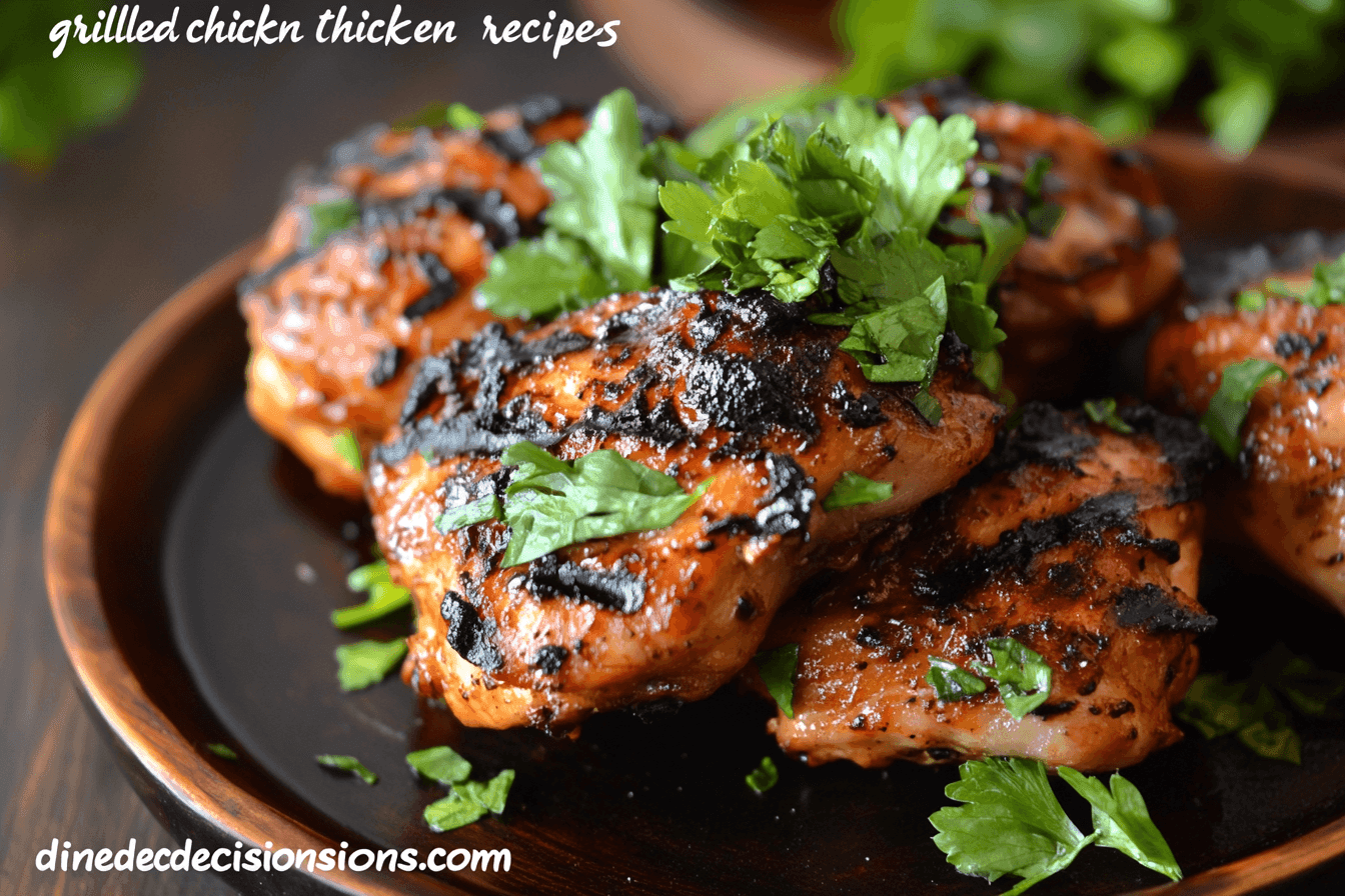 grilled chicken thigh