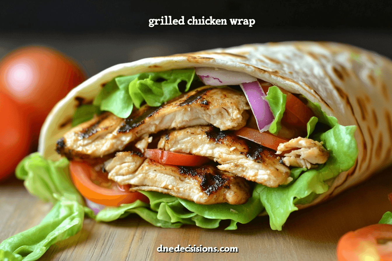Grilled Chicken Wrap