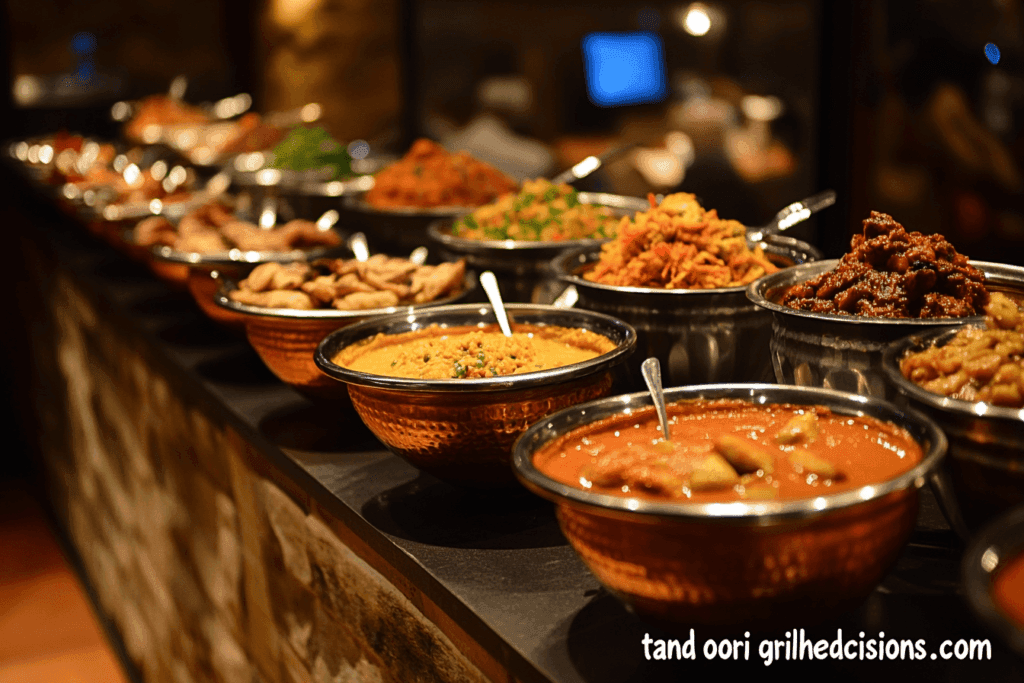 Vegetarian tandoori dishes