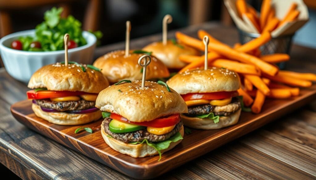 vegan sliders