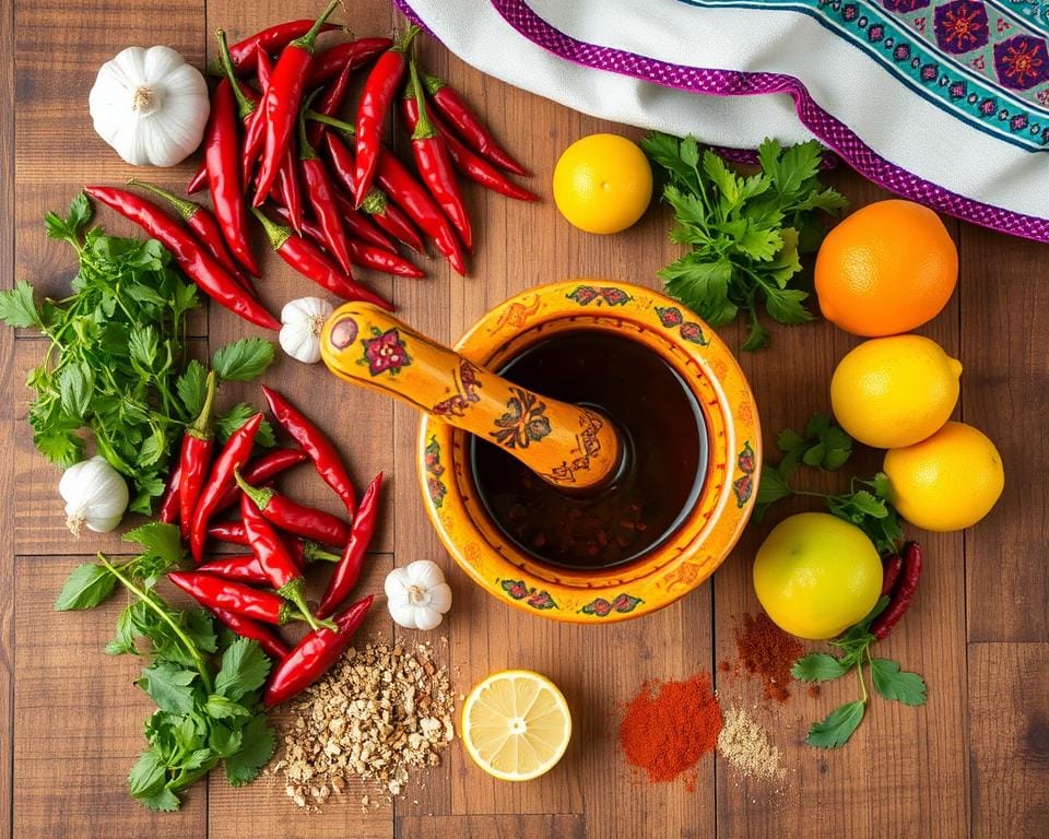 Barbacoa Marinade Preparation