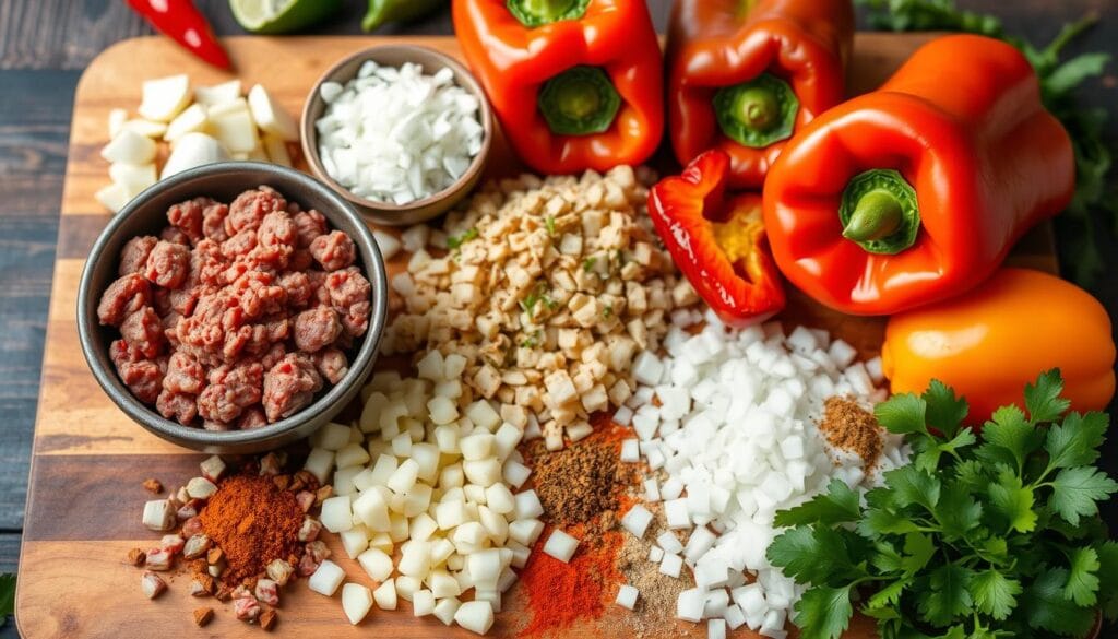 Beef Chorizo Ingredients