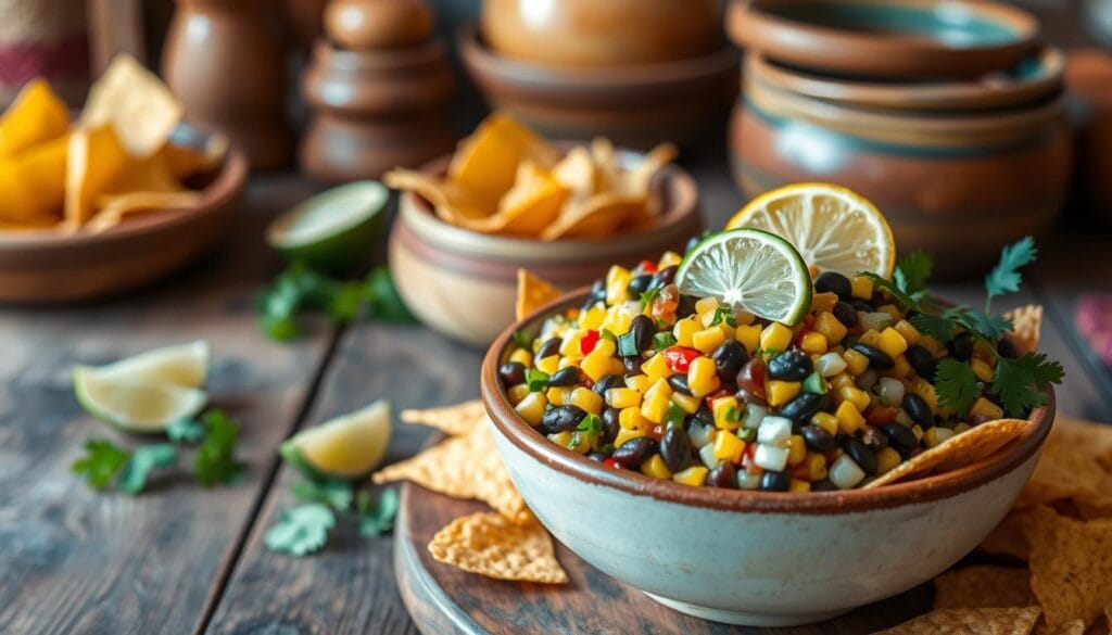 Black Bean and Corn Salsa Serving Ideas