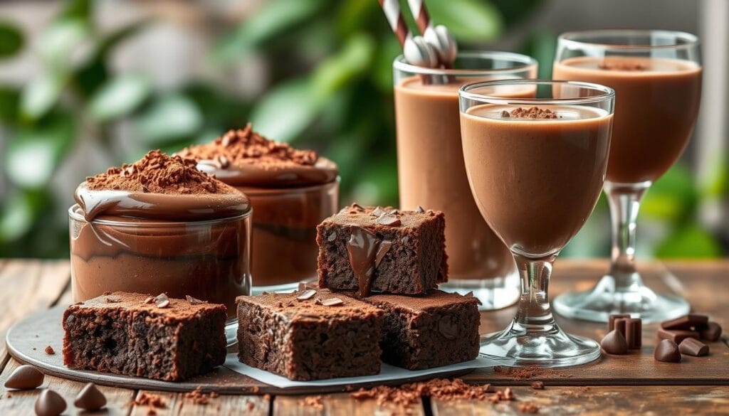 Chocolate Protein Desserts