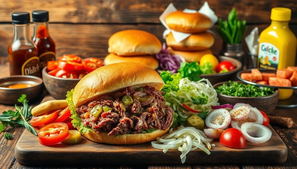 Chopped Beef Sandwich Ingredients