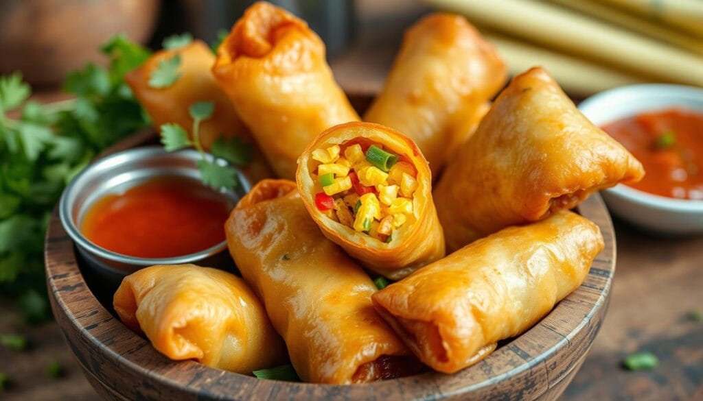 Crispy Breakfast Egg Rolls Techniques