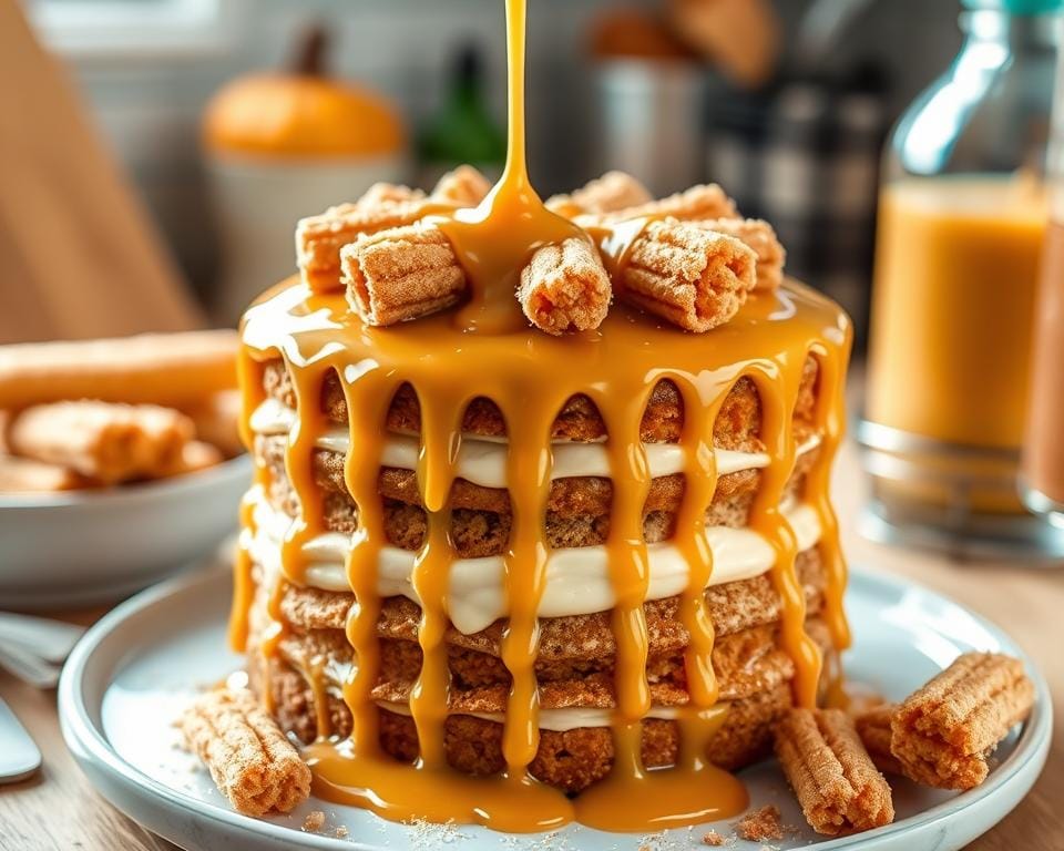 Dulce de Leche Drizzle for Mexican Dessert Cake