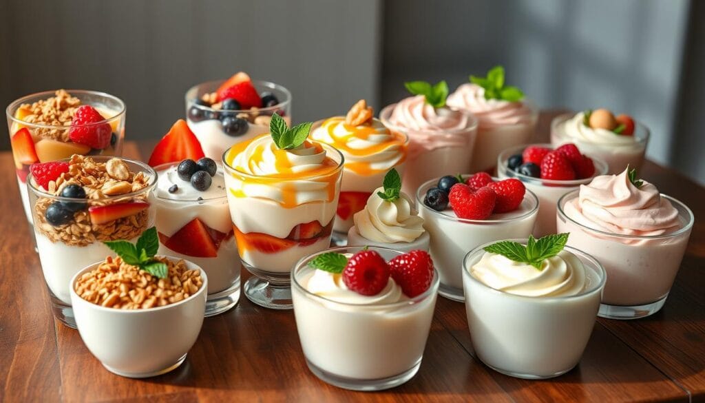 Greek Yogurt Dessert Creations