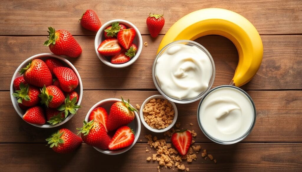 Strawberry Banana Pudding Ingredients