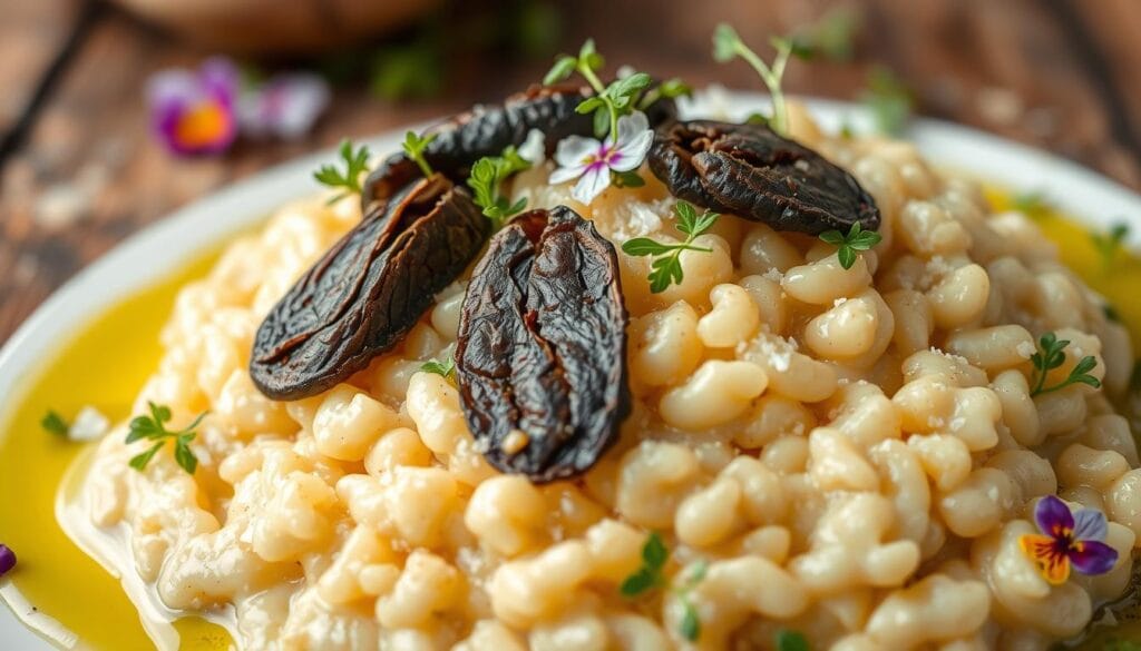 Truffle Risotto Garnishes