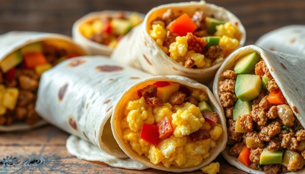 Breakfast Burrito Variations