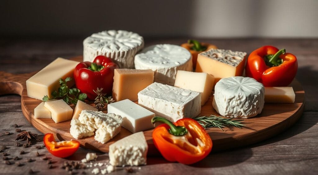 Cheese varieties for stuffed peppers