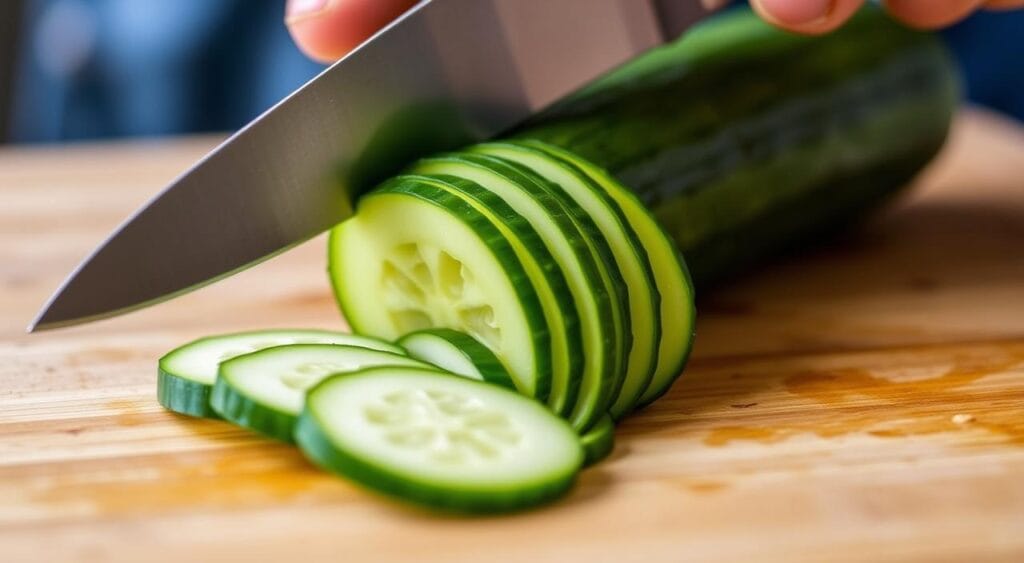 Cucumber Slicing Techniques