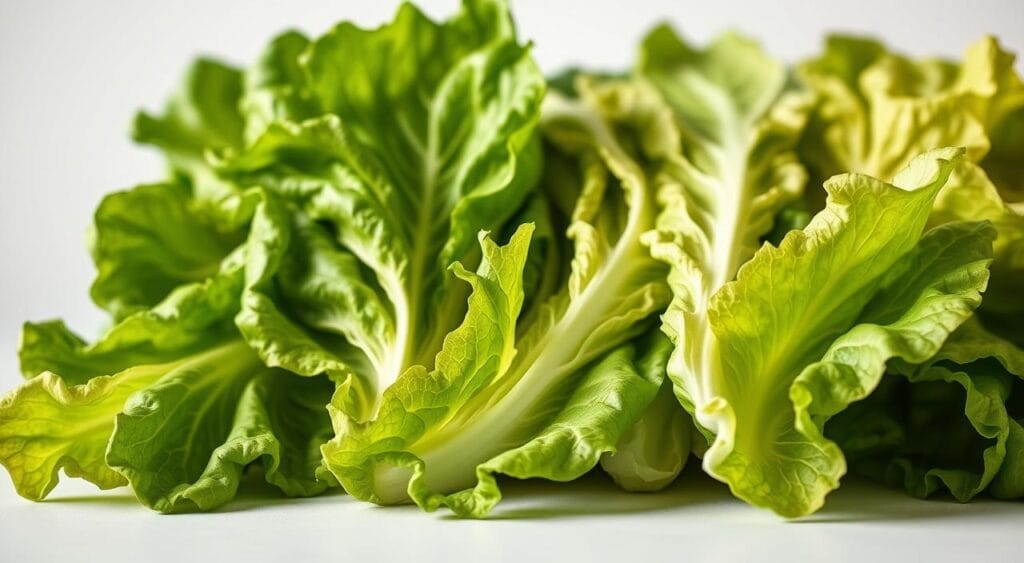 Fresh Romaine Lettuce Preparation