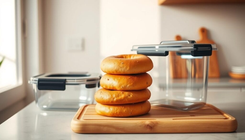 Gluten-Free Bagel Storage