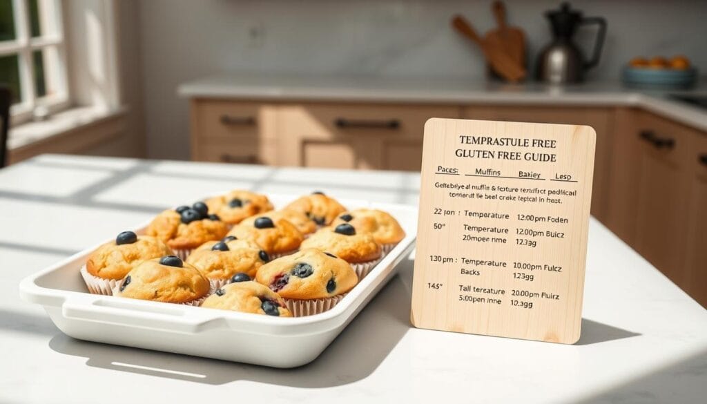 Gluten-Free Blueberry Muffin Baking Temperature Guide