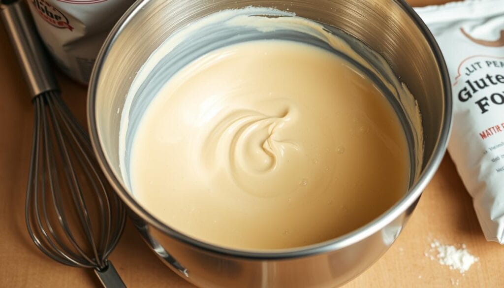 Gluten-Free Waffle Batter Preparation