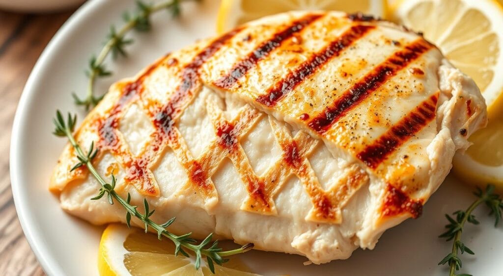 Grilled Chicken Breast Preparation