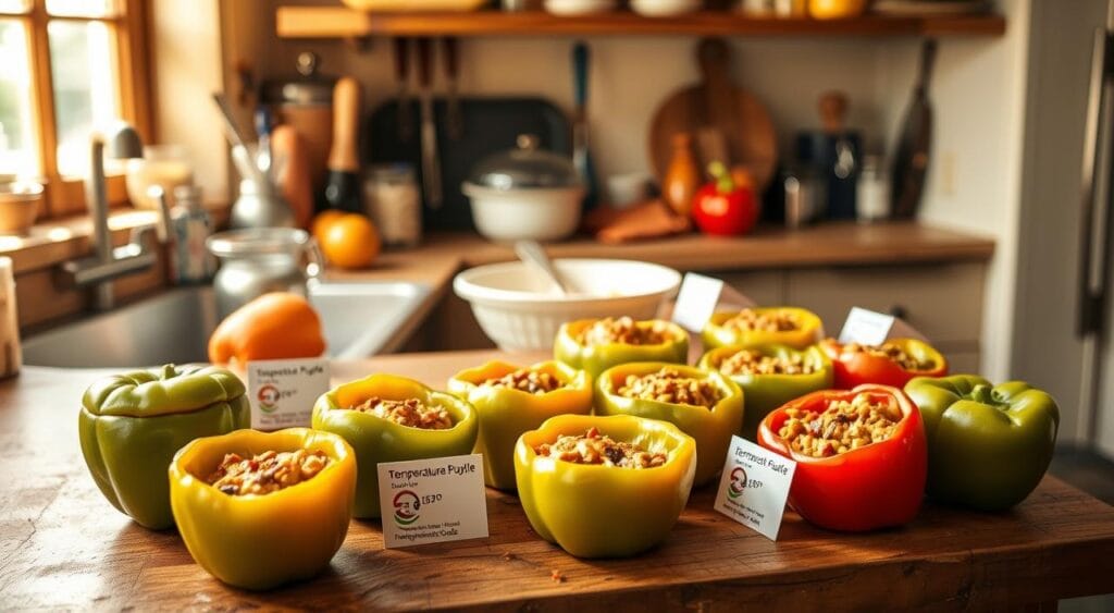 Stuffed Peppers Baking Temperature Guide