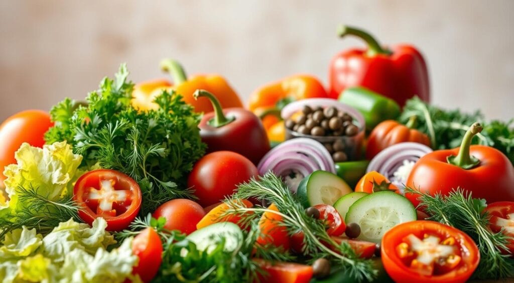 Vegetables for Tuna Salad