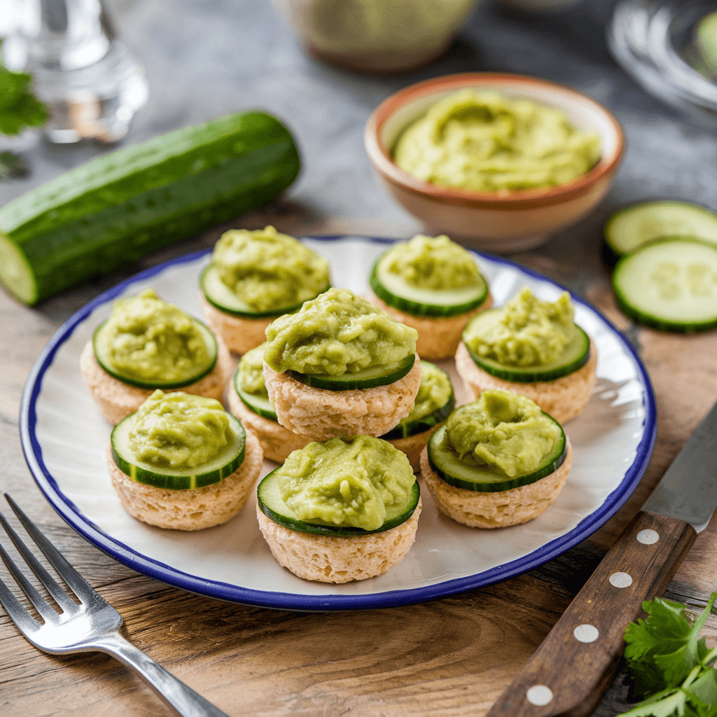 Cucumber Guacamole Bites Storage Tips