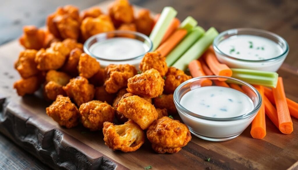 Buffalo Cauliflower Bites Serving Suggestions Buffalo Cauliflower Bites Serving Suggestions