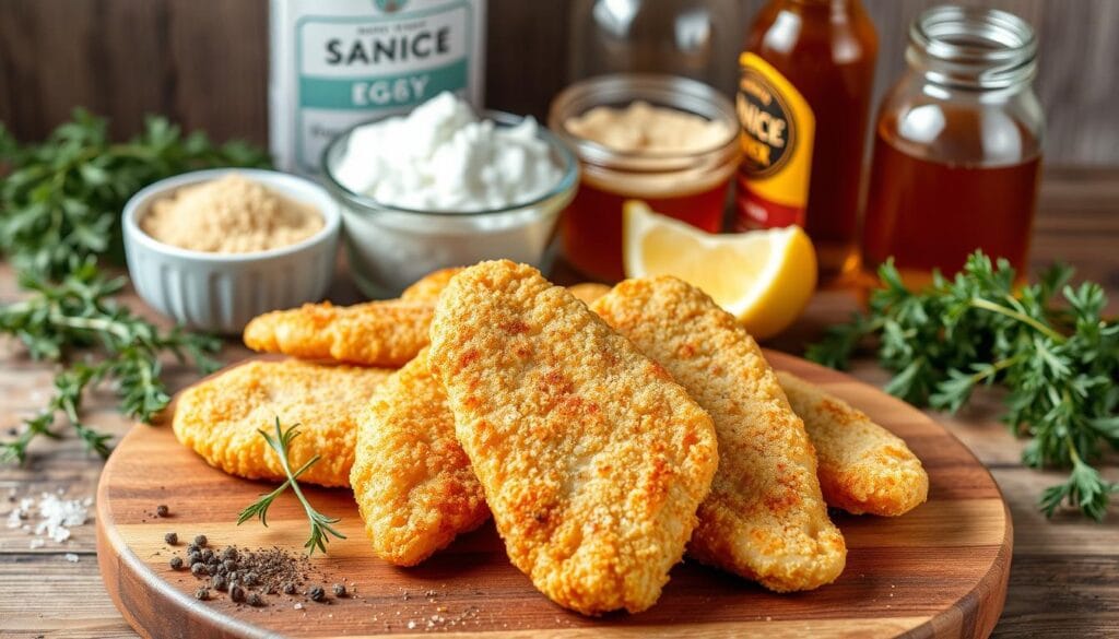 Crispy Chicken Tender Ingredients Crispy Chicken Tender Ingredients
