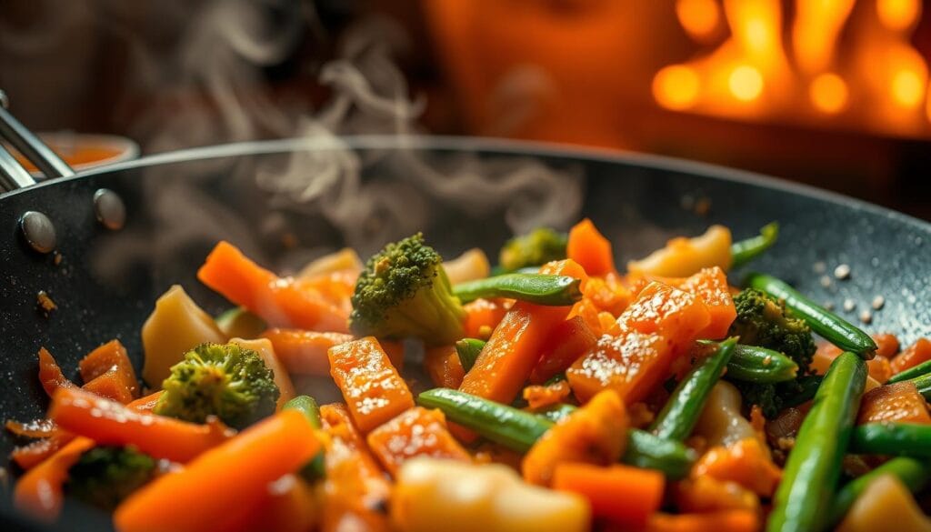 Crispy Vegetables Stir-Fry Technique Crispy Vegetables Stir-Fry Technique