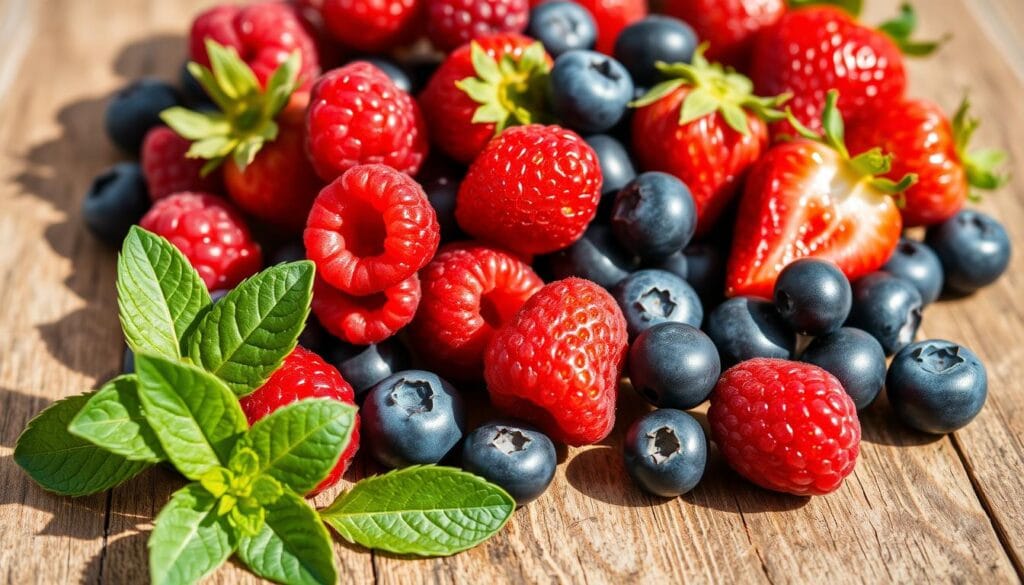 Fresh Berry Selection for Quinoa Salad Fresh Berry Selection for Quinoa Salad