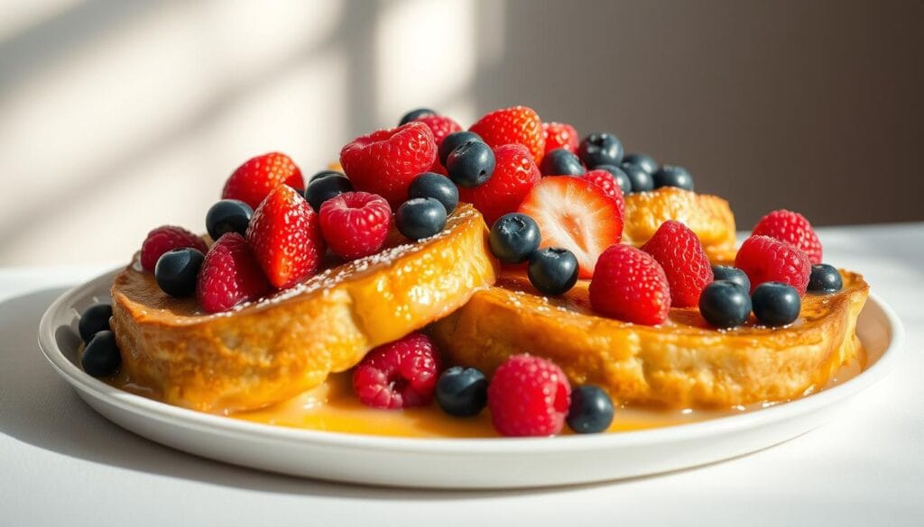 Fruit-topped French Toast Casserole Fruit-topped French Toast Casserole