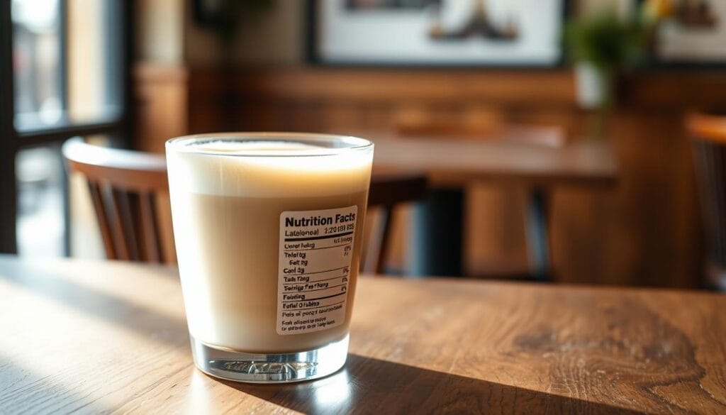 Horchata Latte Nutrition Profile