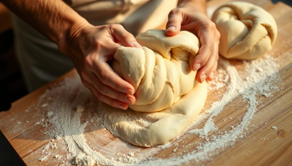 Kneading Brioche Dough Technique Kneading Brioche Dough Technique