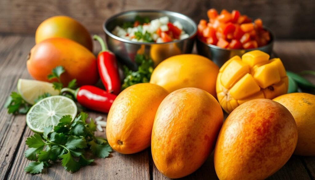 Mango Salsa Ingredients Mango Salsa Ingredients