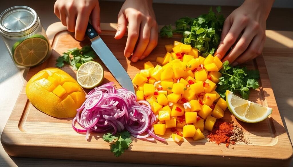 Mango Salsa Preparation Techniques Mango Salsa Preparation Techniques