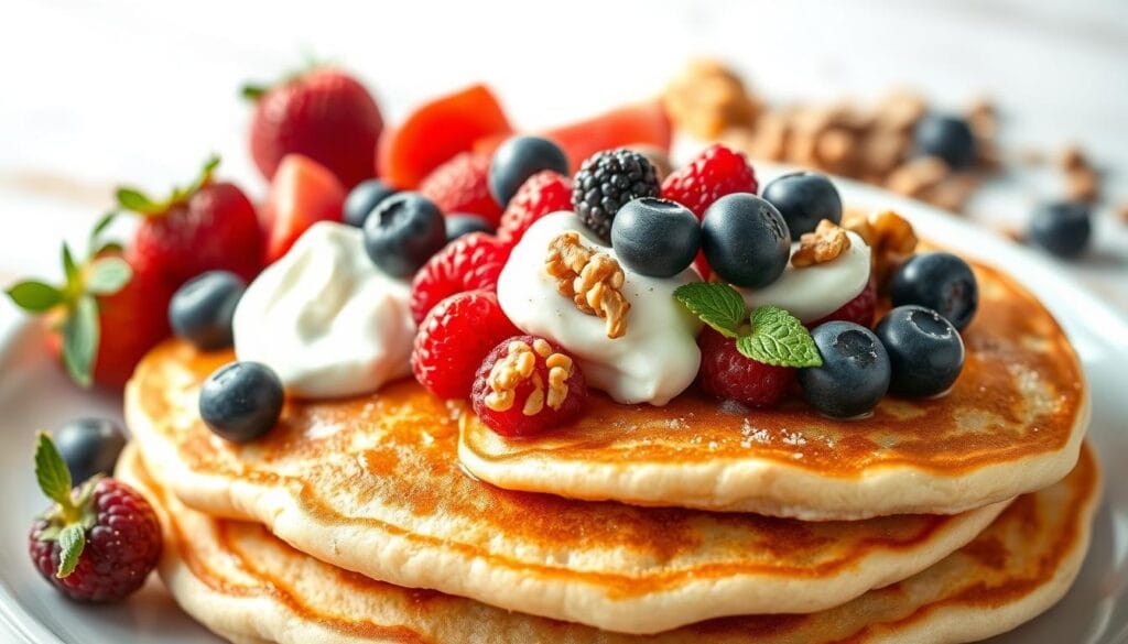 Protein-Rich Pancake Toppings Protein-Rich Pancake Toppings